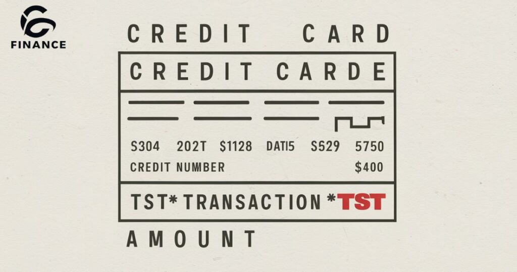 How Does TST* Appear on Credit Card Statement?