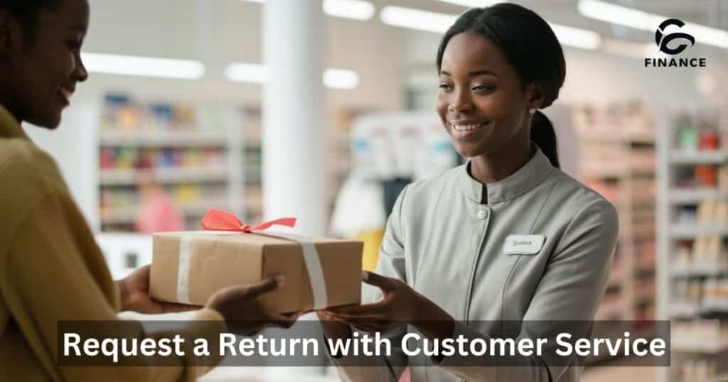 Request a Return with Customer Service