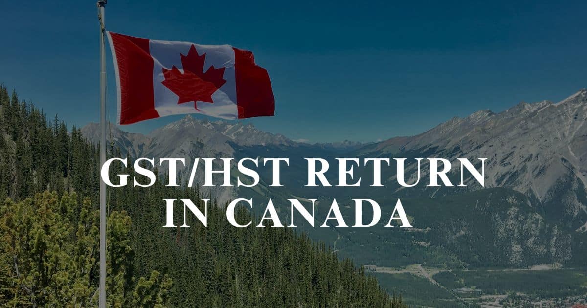 How to File a GST/HST Return in Canada