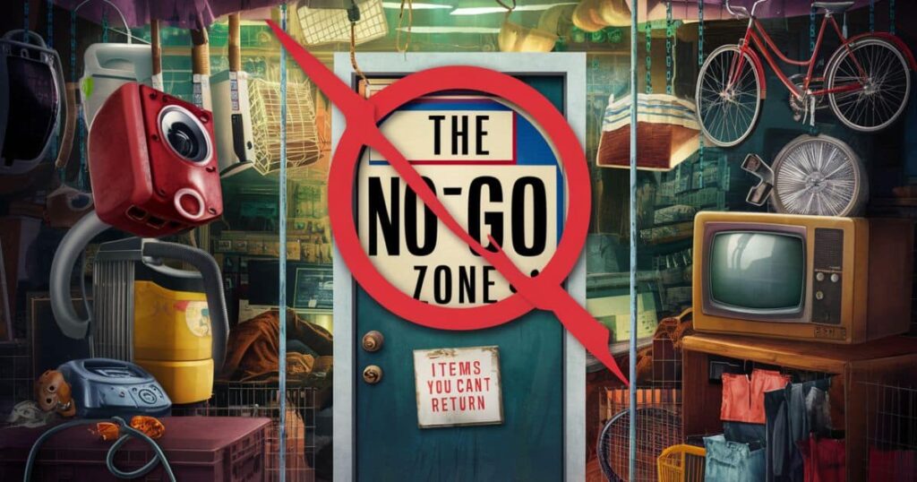 The No-Go Zone: Items You Can't Return