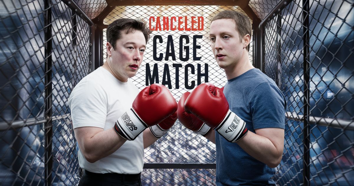 What Elon Musk and Mark Zuckerberg’s canceled cage match says about masculine anxiety