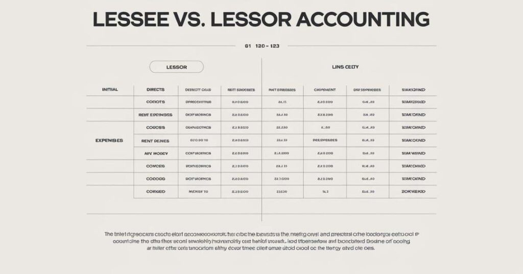 Lessee vs. Lessor Accounting