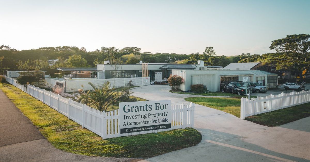 Grants for Investing Property: A Comprehensive Guide