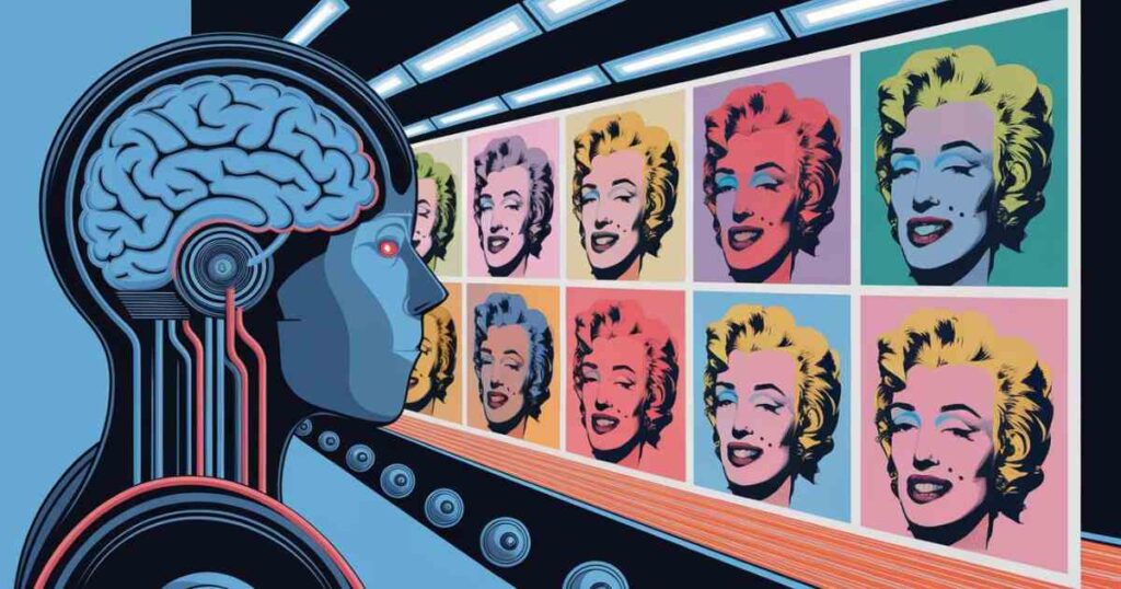 The Artistic Process: How AI Mimics Warhol