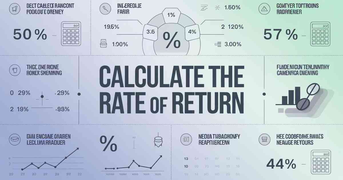 Calculate the Rate Of Return: A Comprasive guide