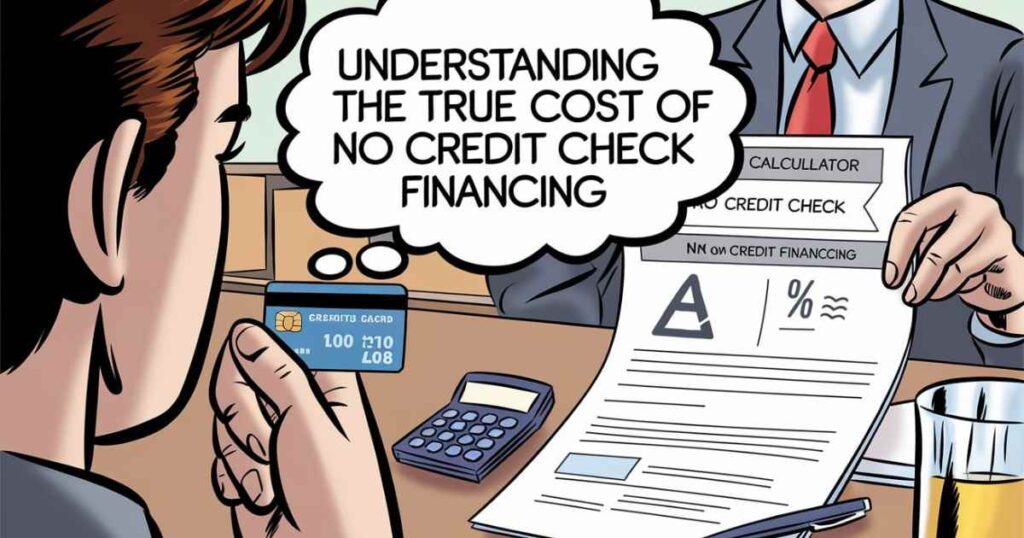 Understanding the True Cost of No Credit Check Financing